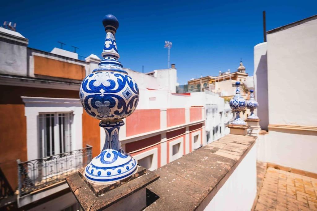 Ferienwohnung Atico Con Terraza Privada Cerca De La Catedral Sevilla Exterior foto